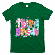 Last Day Of School 3rd Grade Graduation Teacher Student T-Shirt - Green