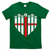Love England Soccer Flag Fan T-Shirt - Irish Green