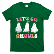 Lets Go Ghouls Cute Halloween Girl Squad T-Shirt - Green