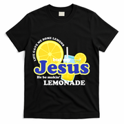 Life Gave Me Some Lemons Jesus Lemonade Christian Quote T-Shirt - Black