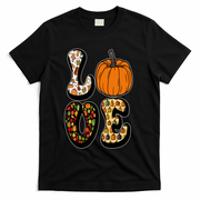 Love Halloween Pumpkin Cute T-Shirt - Black