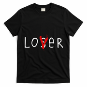 Lover Loser Halloween Horror Club T-Shirt - Black