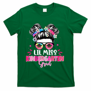 Lil Miss Kindergarten Grad Last Day Of School T-Shirt - Green