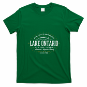 Lake Ontario America's Majestic Beauty Vintage T-Shirt - Irish Green