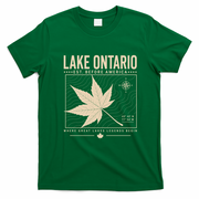 Lake Ontario Before America Legends Begin T-Shirt - Irish Green