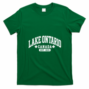 Lake Ontario Canada Vintage EST 1615 Canadian Pride T-Shirt - Irish Green