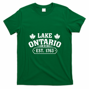 Lake Ontario EST 1763 Canada T-Shirt - Irish Green