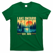 Lake Ontario Est 1615 T-Shirt - Irish Green