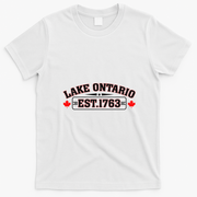 Lake Ontario Est 1763 T-Shirt - White