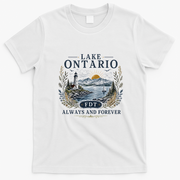 Lake Ontario FDT Always And Forever T-Shirt - White