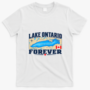 Lake Ontario Forever Funny Anti Trump Lake America T-Shirt - White