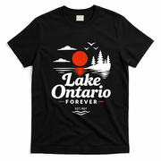 Lake Ontario Forever Est 1867 T-Shirt - Black