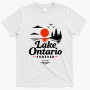 Lake Ontario Forever Est 1867 T-Shirt - White