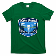 Lake Ontario New York Vintage T-Shirt - Irish Green
