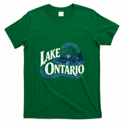 Lake Ontario Vintage Canada T-Shirt - Irish Green