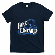 Lake Ontario Vintage Canada T-Shirt - Navy Blue
