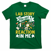 Lab Story Lab Week Medical Laboratory Technician Team  T-Shirt - Green