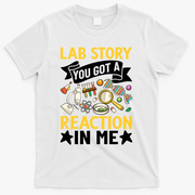 Lab Story Lab Week Medical Laboratory Technician Team  T-Shirt - White