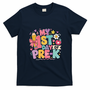 My 1st Day Of Pre-K Fun Back To School T-Shirt - Navy Blue