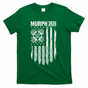 Murph 2026 Barbell American Flag T-Shirt - Green