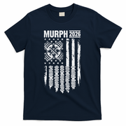 Murph 2026 Barbell American Flag T-Shirt - Navy