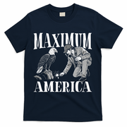 Maximum America Patriotic Bald Eagle T-Shirt - Navy