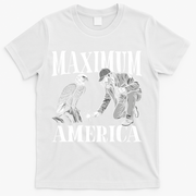 Maximum America Patriotic Bald Eagle T-Shirt - White