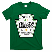 Mustard Condiments Group Halloween Costumes T-Shirt - Irish Green