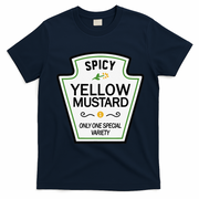 Mustard Condiments Group Halloween Costumes T-Shirt - Navy Blue