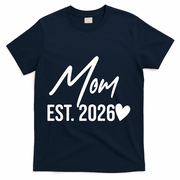 Mom EST 2026 T-Shirt - Navy