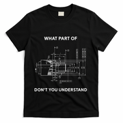 Mechanical Engineer Gift T-Shirt - Black