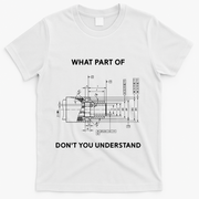 Mechanical Engineer Gift T-Shirt - White