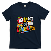 My First Day Of Kindergarten 1st Grade T-Shirt - Navy Blue