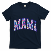 Mama Floral T-Shirt - Navy