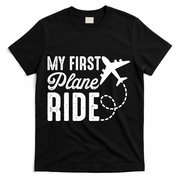 My First Plane Ride T-Shirt - Black