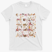 My Favorite Season Is The Fall Of The Patriarchy Autumn T-Shirt - White