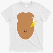 Monkey Halloween Costume T-Shirt - White