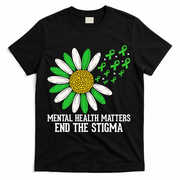 Mental Health Matters End The Stigma T-Shirt - Black