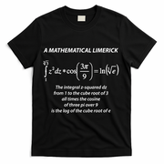 Mathematical Limerick Math Geek Nerd Gift Meaningful Gift T-Shirt - Black
