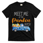 Meet Me At The Pumpkin Patch Cute Halloween T-Shirt - Black