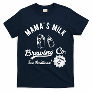 Mamas Milk Brewing Co Funny Cute T-Shirt - Navy