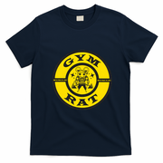 Muscles Mice Gyms Rats T-Shirt - Navy Blue