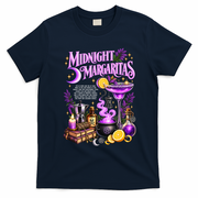 Mignight Margaritas Witchy Cocktail Potion T-Shirt - Navy Blue