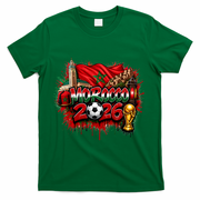 MOROCCO North America Soccer Tournament 2026 T-Shirt - Green