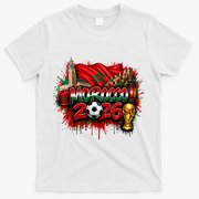MOROCCO North America Soccer Tournament 2026 T-Shirt - White