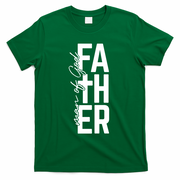 Man Of God Father Jeremiah 17:7 Front And Back T-Shirt - Green