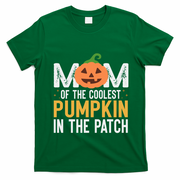 Mom Of The Coolest Pumpkin In The Patch Matching Halloween Cool Gift T-Shirt - Irish Green