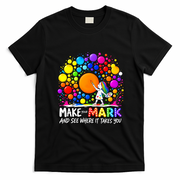 Make Your Mark Happy Dot Day Polka T-Shirt - Black