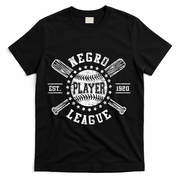 Negro Baseball Player 1920 League T-Shirt - Black