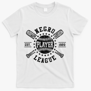 Negro Baseball Player 1920 League T-Shirt - White